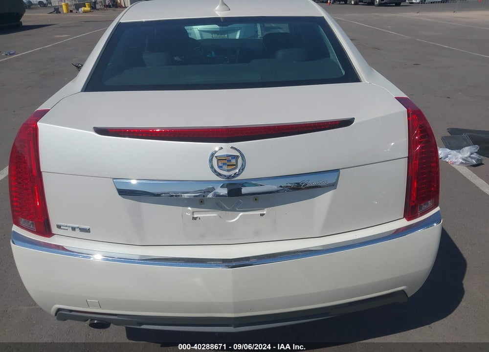 2011 CADILLAC CTS STANDARD VIN: 1G6DA5EY9B0159728