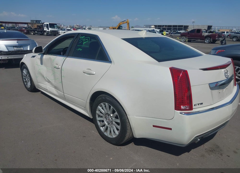 2011 CADILLAC CTS STANDARD VIN: 1G6DA5EY9B0159728