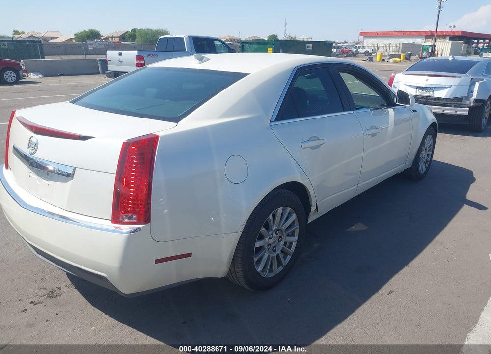 2011 CADILLAC CTS STANDARD VIN: 1G6DA5EY9B0159728