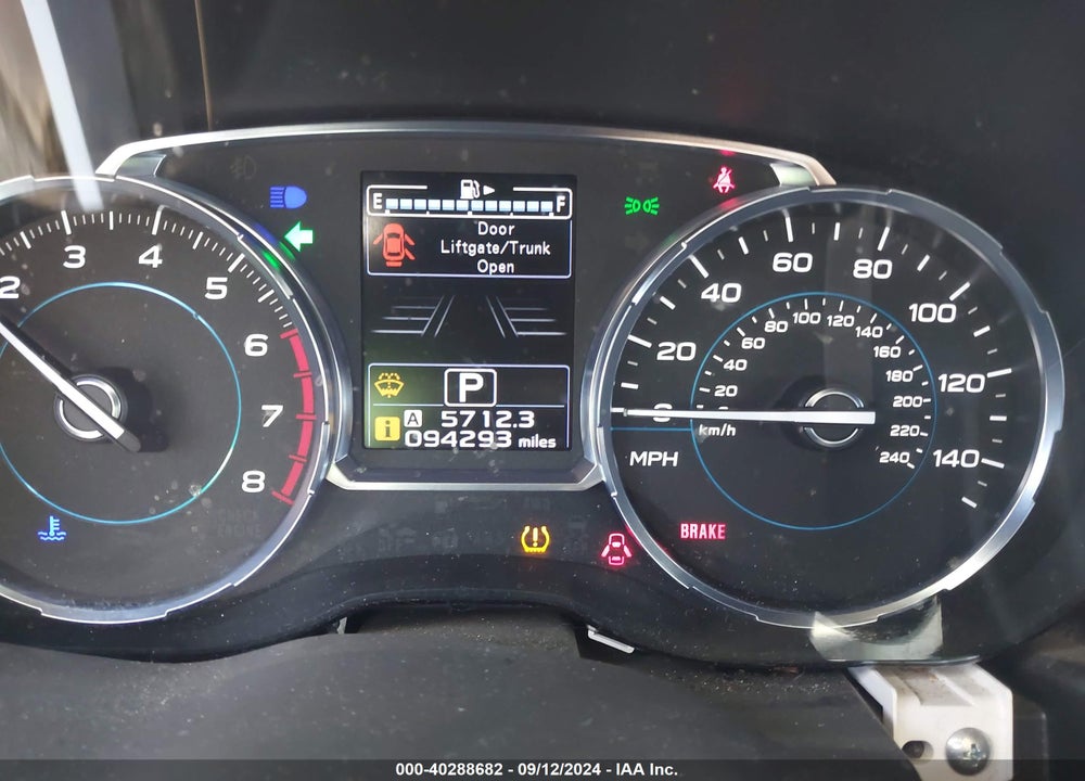 2017 SUBARU FORESTER 2.5I PREMIUM VIN: JF2SJAGC3HH584386