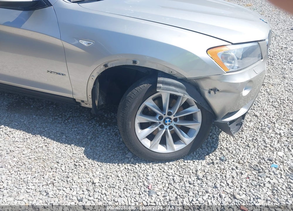 2014 BMW X3 XDRIVE28I VIN: 5UXWX9C59E0D16412