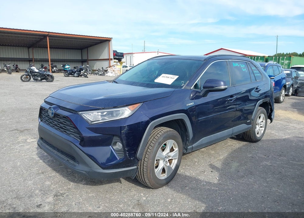 2019 TOYOTA RAV4 HYBRID XLE VIN: 2T3RWRFV2KW029141