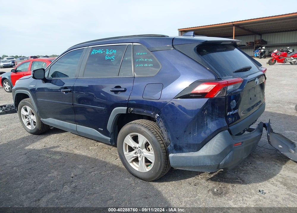 2019 TOYOTA RAV4 HYBRID XLE VIN: 2T3RWRFV2KW029141