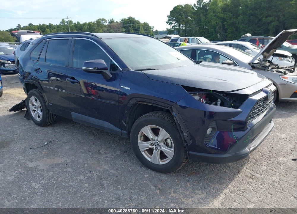 2019 TOYOTA RAV4 HYBRID XLE VIN: 2T3RWRFV2KW029141