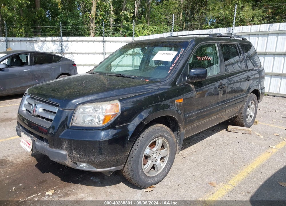 2008 HONDA PILOT EX-L VIN: 5FNYF18548B046449