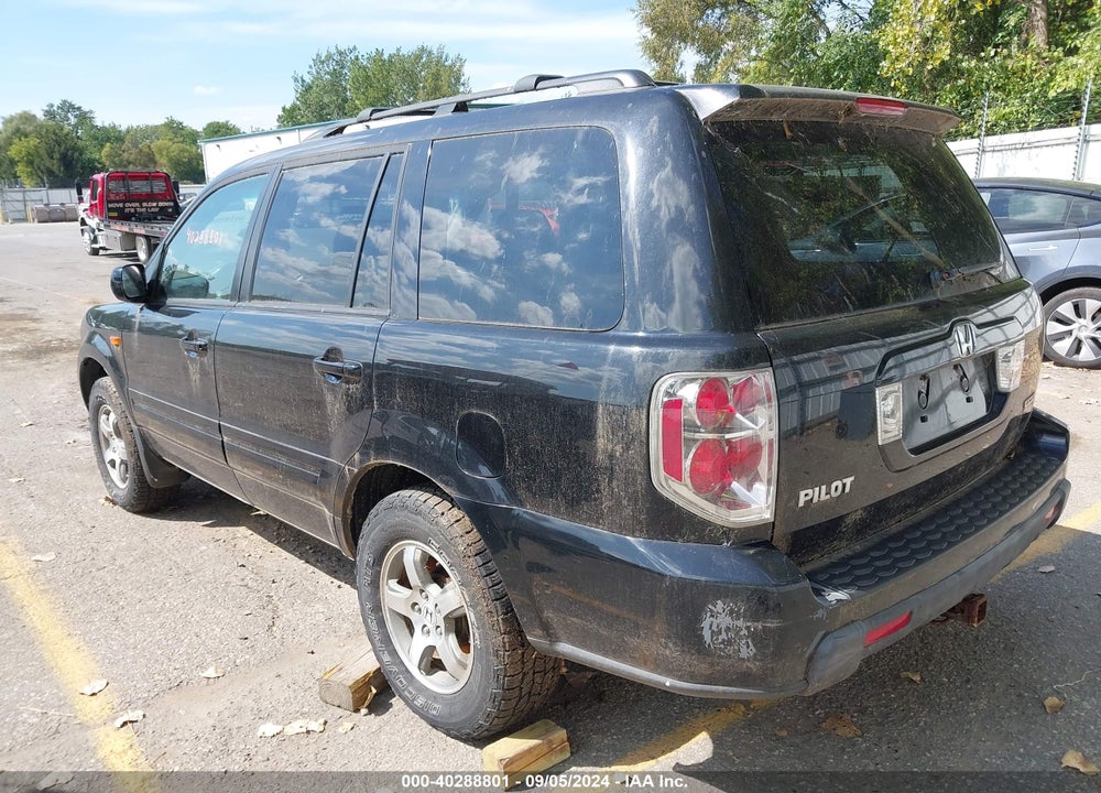 2008 HONDA PILOT EX-L VIN: 5FNYF18548B046449