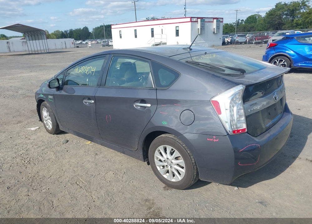 2013 TOYOTA PRIUS PLUG-IN VIN: JTDKN3DP5D3037911