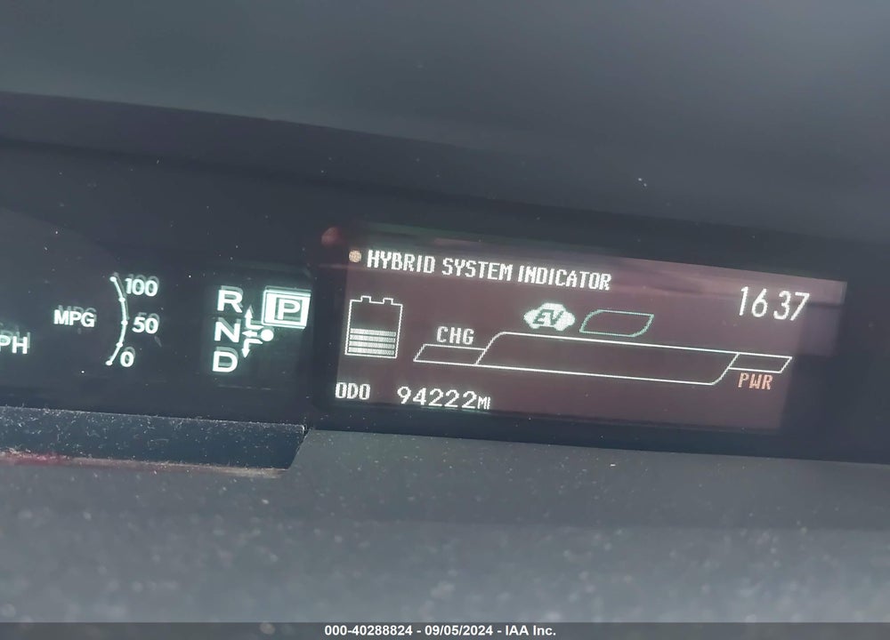 2013 TOYOTA PRIUS PLUG-IN VIN: JTDKN3DP5D3037911