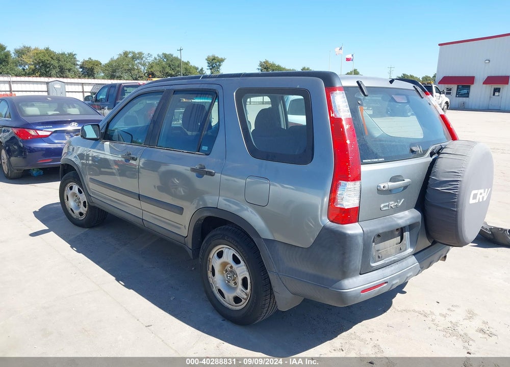 2006 HONDA CR-V LX VIN: SHSRD78576U416277