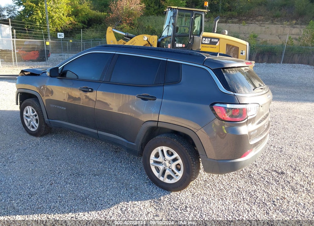 2019 JEEP COMPASS SPORT 4X4 VIN: 3C4NJDAB0KT628477