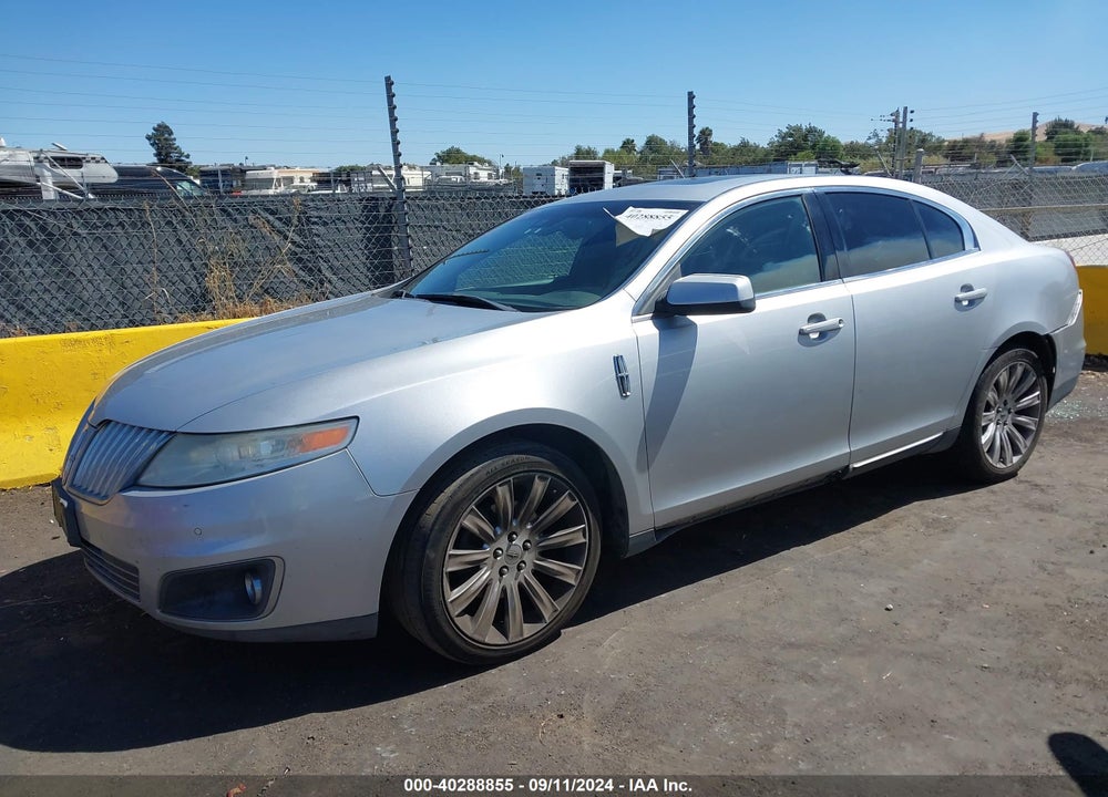2009 LINCOLN MKS VIN: 1LNHM93R59G621840