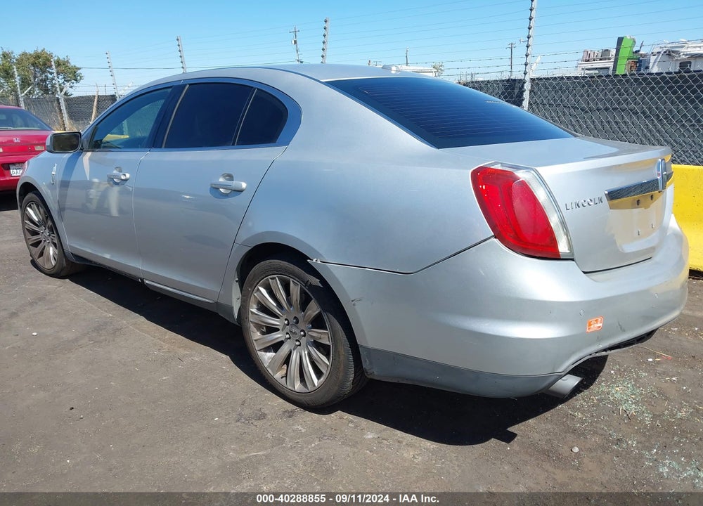 2009 LINCOLN MKS VIN: 1LNHM93R59G621840