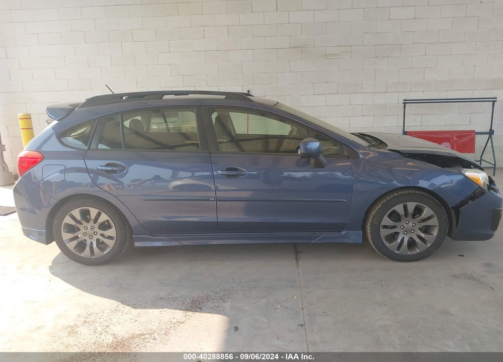 2013 SUBARU IMPREZA 2.0I SPORT LIMITED VIN: JF1GPAR61D2889396