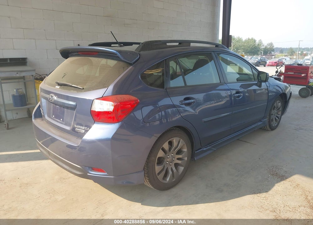 2013 SUBARU IMPREZA 2.0I SPORT LIMITED VIN: JF1GPAR61D2889396
