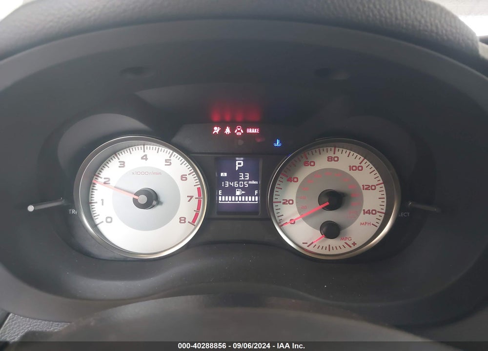 2013 SUBARU IMPREZA 2.0I SPORT LIMITED VIN: JF1GPAR61D2889396