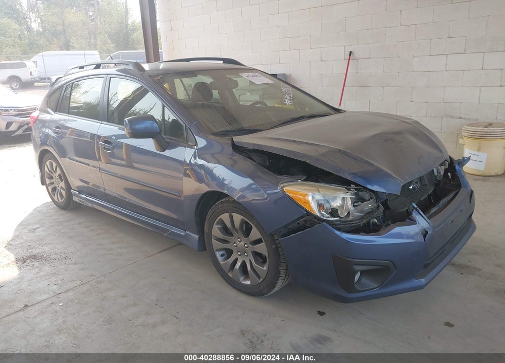 2013 SUBARU IMPREZA 2.0I SPORT LIMITED VIN: JF1GPAR61D2889396