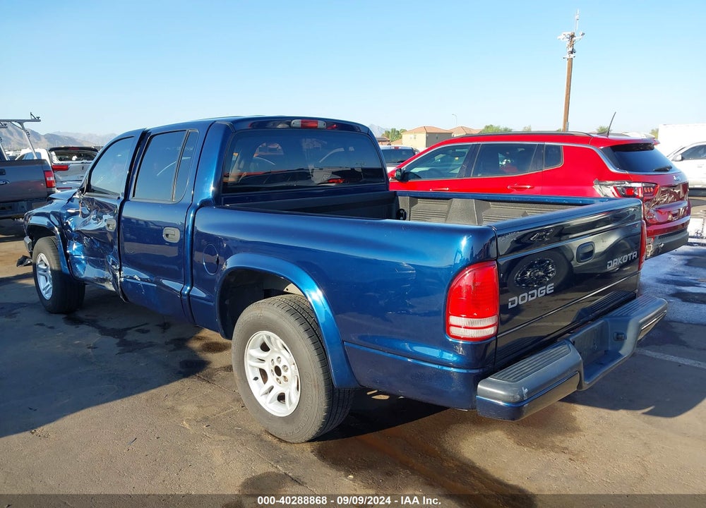 2003 DODGE DAKOTA SPORT/SXT VIN: 1D7HL38X33S177458
