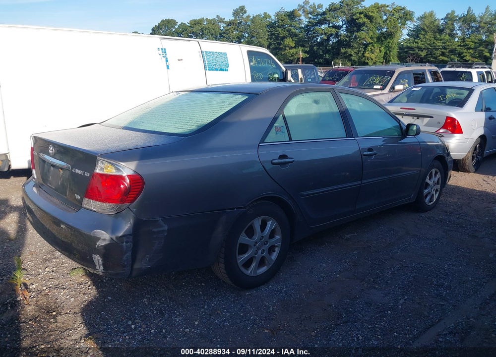 2006 TOYOTA CAMRY XLE V6 VIN: 4T1BF30KX6U622595