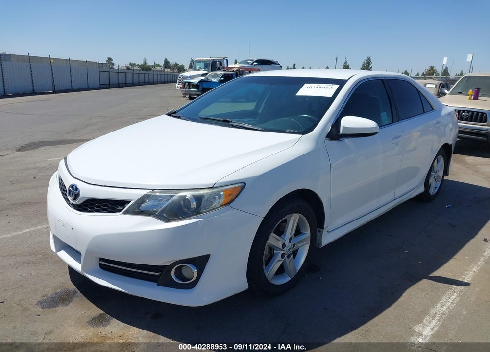 2012 TOYOTA CAMRY SE VIN: 4T1BF1FK5CU138566