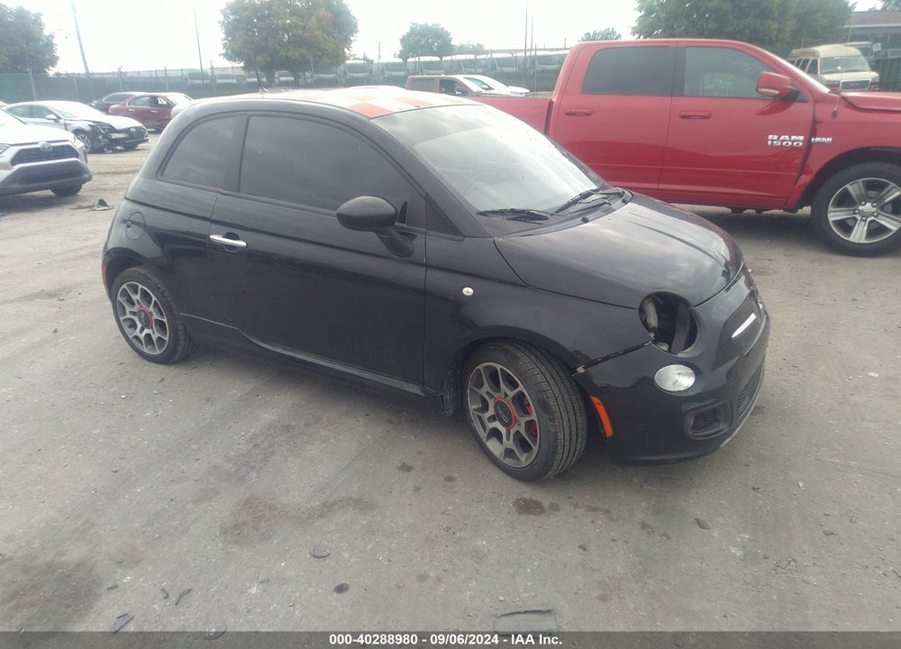 2013 FIAT 500 SPORT VIN: 3C3CFFBR4DT674398