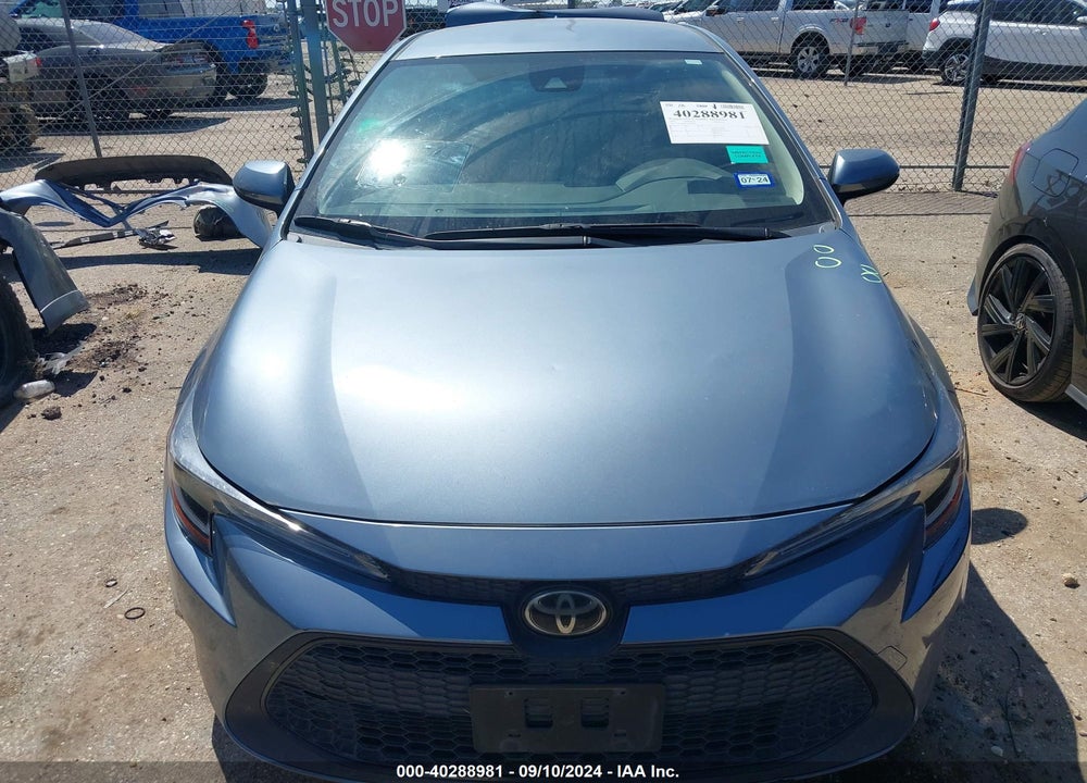 2021 TOYOTA COROLLA LE VIN: JTDEPMAE6MJ118220