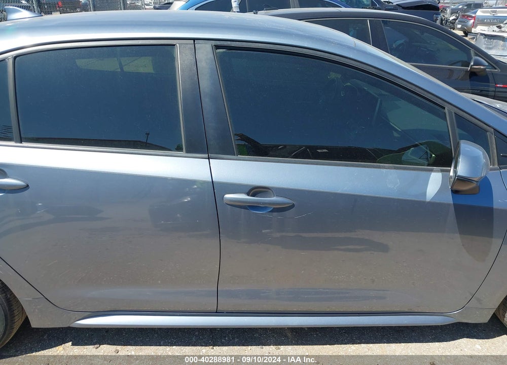 2021 TOYOTA COROLLA LE VIN: JTDEPMAE6MJ118220