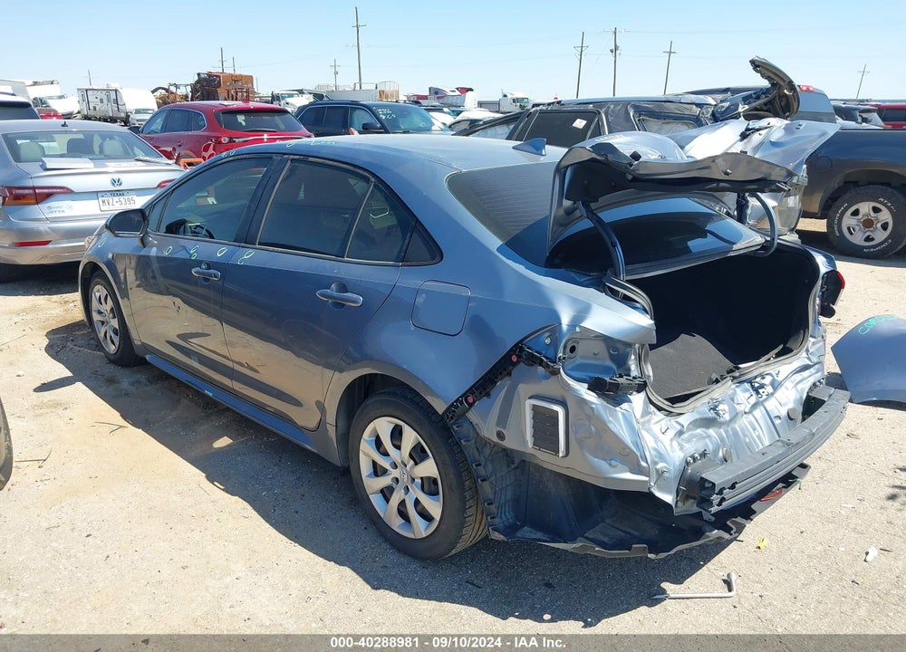 2021 TOYOTA COROLLA LE VIN: JTDEPMAE6MJ118220