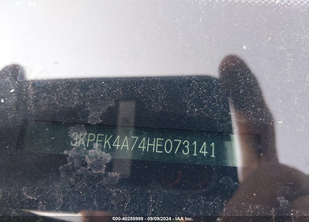 2017 KIA FORTE LX VIN: 3KPFK4A74HE073141