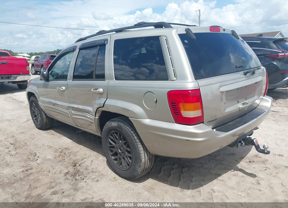 2004 JEEP GRAND CHEROKEE LIMITED VIN: 1J4GW58N84C252216