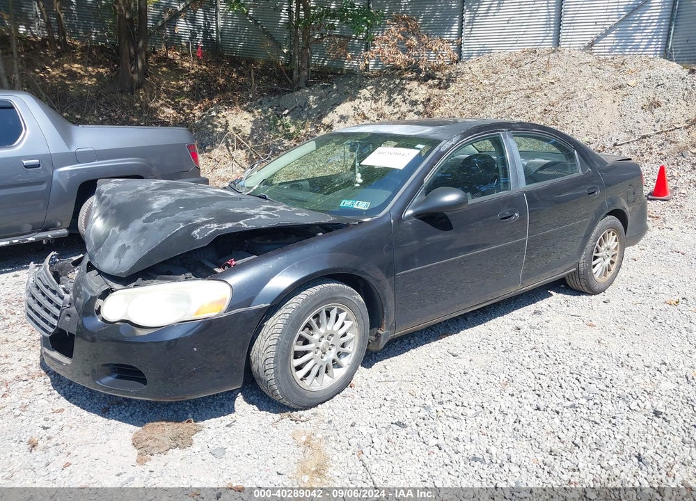 2004 CHRYSLER SEBRING LXI VIN: 1C3EL56R24N357533