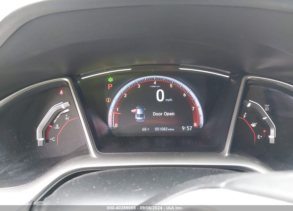 2020 HONDA CIVIC VIN: 2HGFC2F86LH574288
