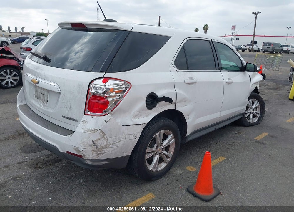 2016 CHEVROLET EQUINOX LS VIN: 2GNALBEK0G1150794