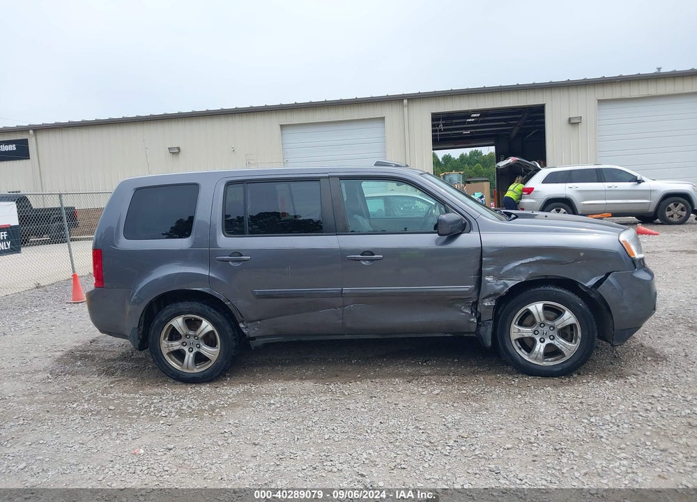 2014 HONDA PILOT EX-L VIN: 5FNYF4H57EB008582