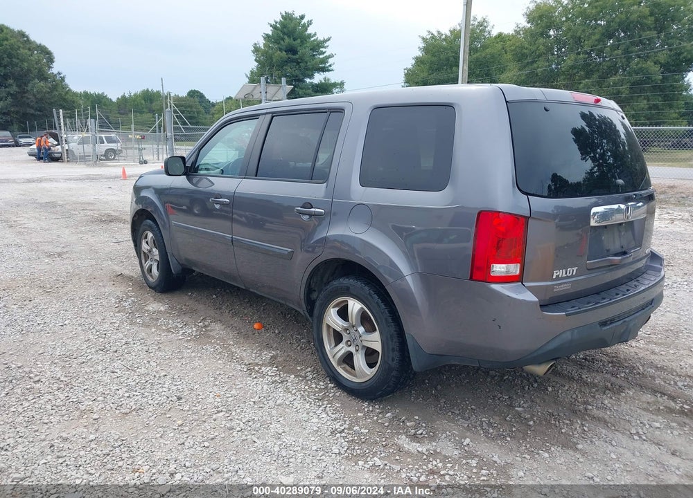 2014 HONDA PILOT EX-L VIN: 5FNYF4H57EB008582