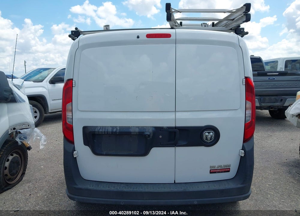 2019 RAM PROMASTER CITY TRADESMAN VIN: ZFBHRFAB9K6N71629