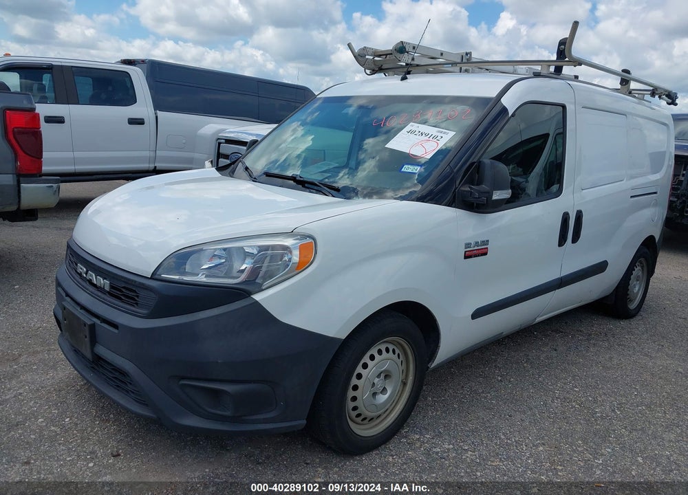2019 RAM PROMASTER CITY TRADESMAN VIN: ZFBHRFAB9K6N71629