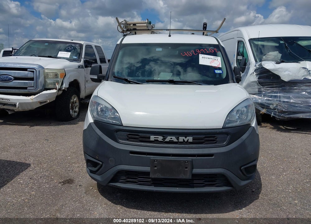 2019 RAM PROMASTER CITY TRADESMAN VIN: ZFBHRFAB9K6N71629