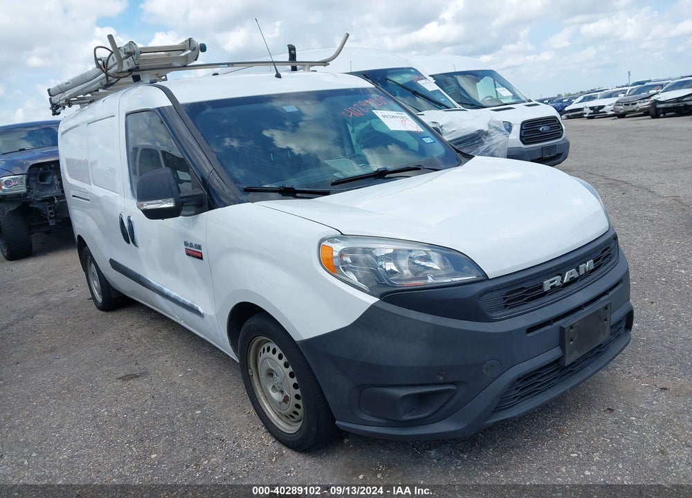 2019 RAM PROMASTER CITY TRADESMAN VIN: ZFBHRFAB9K6N71629