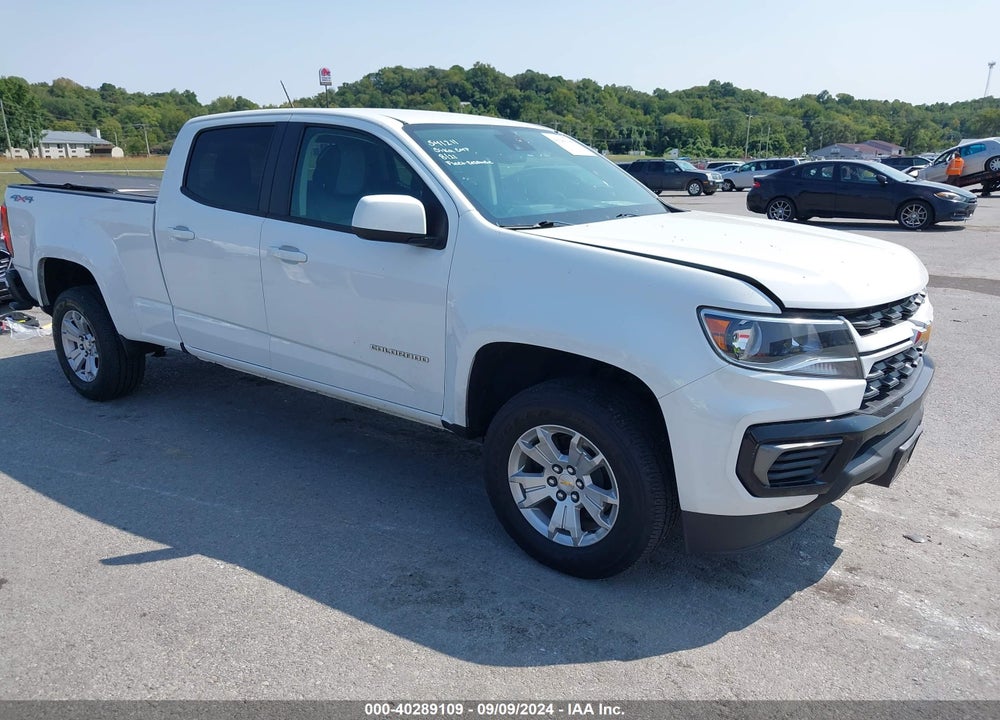 2022 CHEVROLET COLORADO 4WD LONG BOX LT VIN: 1GCGTCENXN1137895