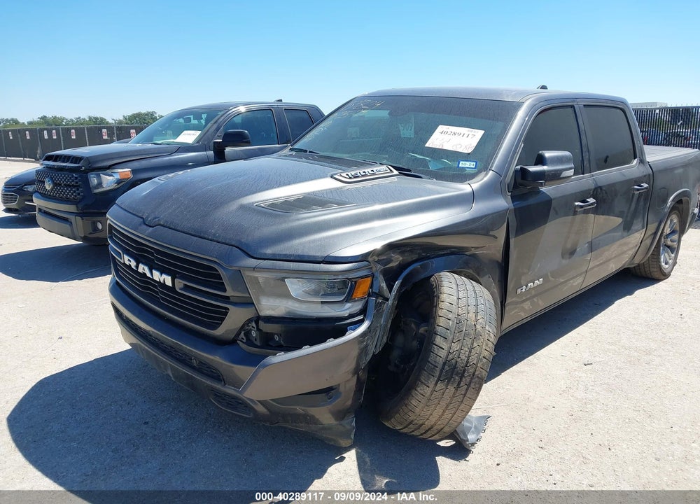 2020 RAM 1500 LAIE  4X2 5'7 BOX VIN: 1C6RREJT0LN321179