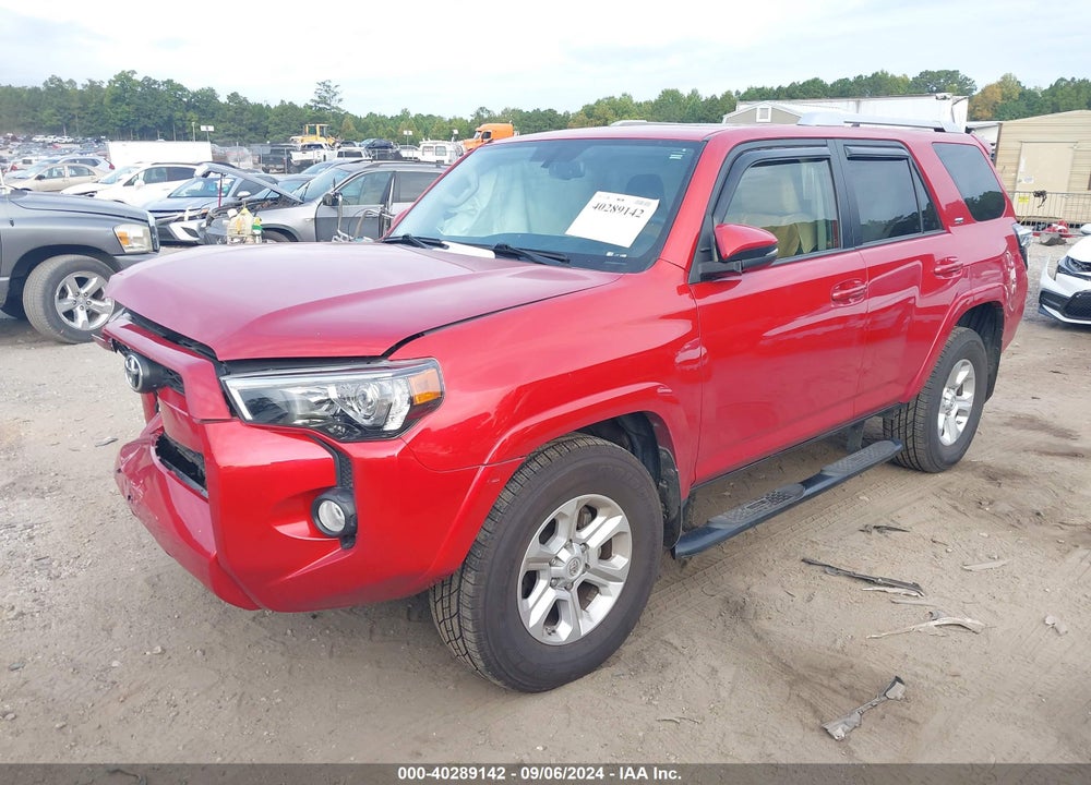 2018 TOYOTA 4RUNNER SR5 PREMIUM VIN: JTEZU5JR2J5188705