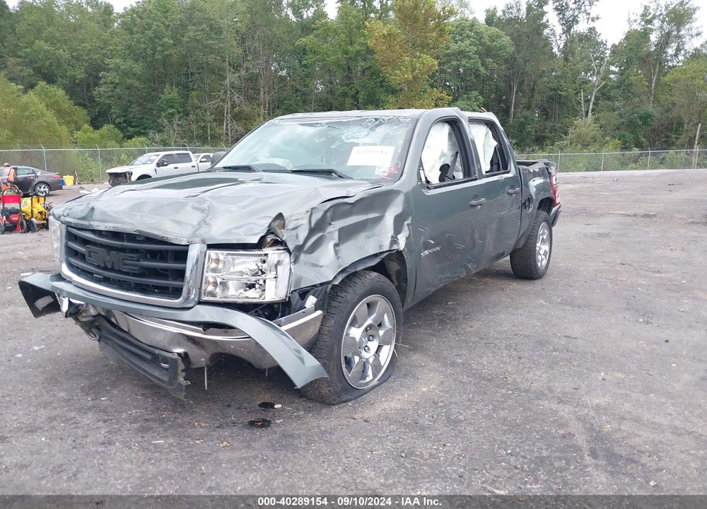 2011 GMC SIERRA 1500 SLE VIN: 3GTP1VE02BG127672