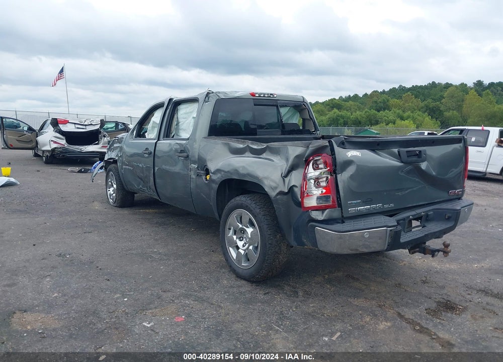 2011 GMC SIERRA 1500 SLE VIN: 3GTP1VE02BG127672
