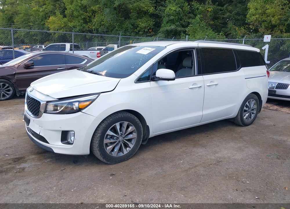 2016 KIA SEDONA SX VIN: KNDMC5C12G6185203