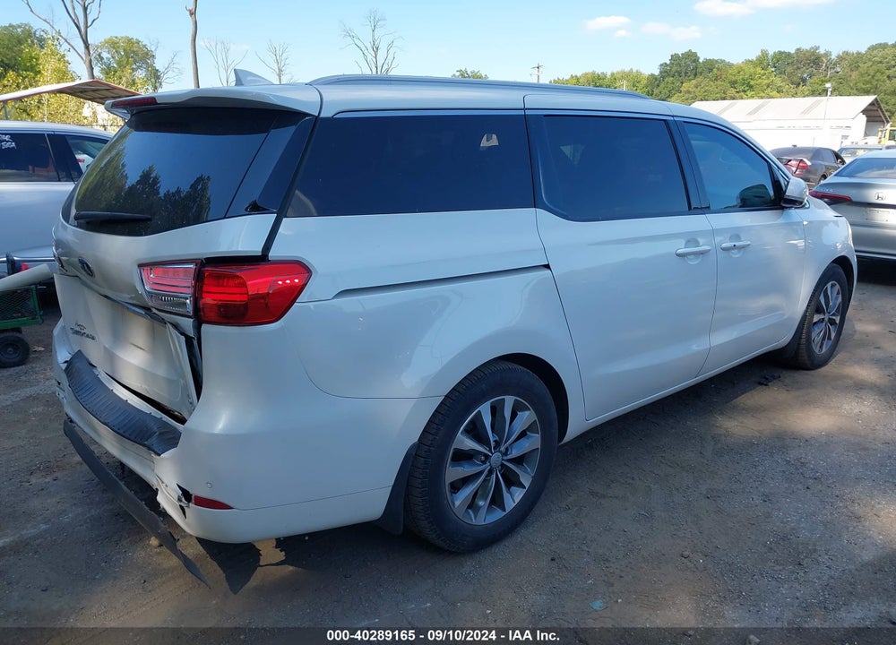 2016 KIA SEDONA SX VIN: KNDMC5C12G6185203