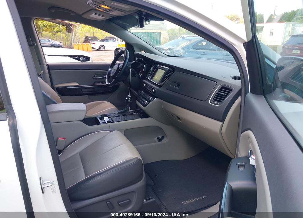 2016 KIA SEDONA SX VIN: KNDMC5C12G6185203
