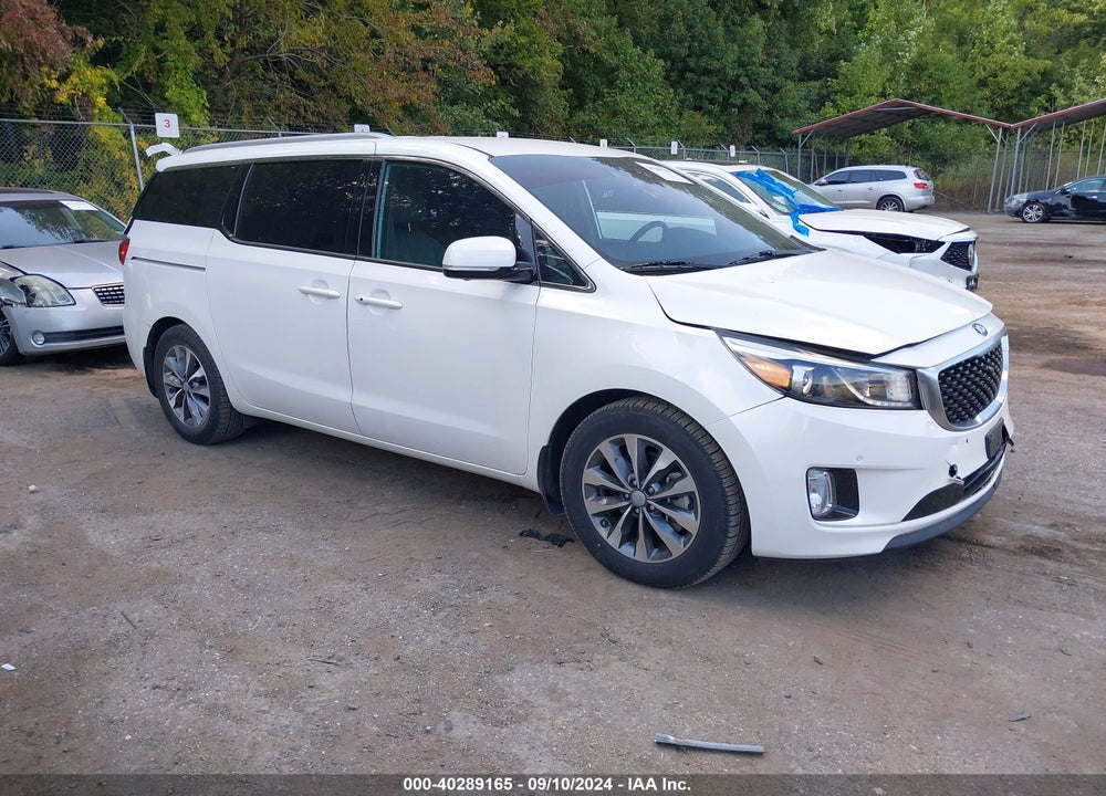2016 KIA SEDONA SX VIN: KNDMC5C12G6185203