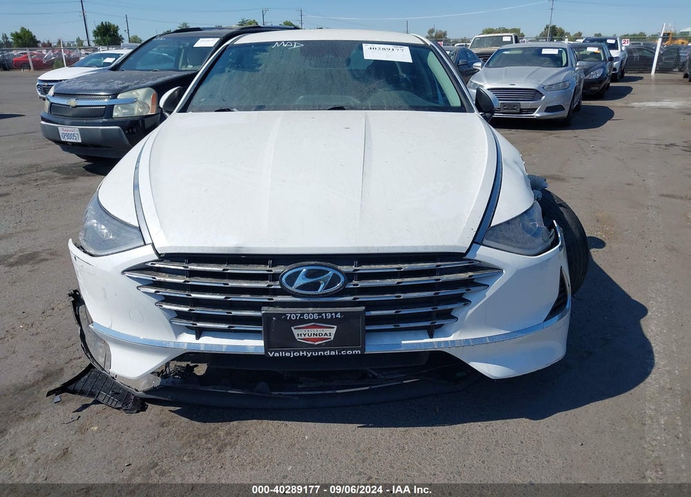 2021 HYUNDAI SONATA BLUE VIN: KMHL24JJ5MA021928