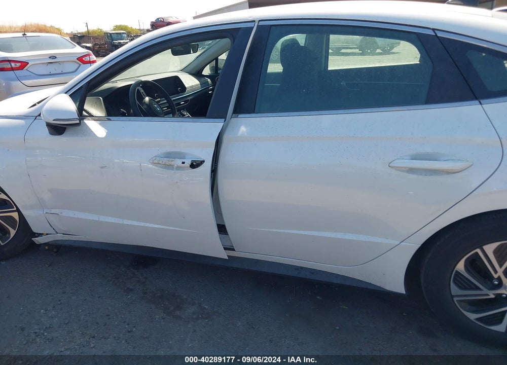 2021 HYUNDAI SONATA BLUE VIN: KMHL24JJ5MA021928