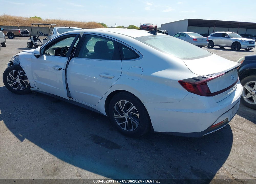 2021 HYUNDAI SONATA BLUE VIN: KMHL24JJ5MA021928